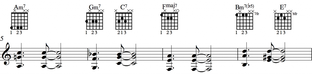 Sunny Shell Chords 1-2